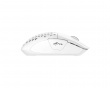 ARIA XD7 Wireless Gaming-Maus - Weiß