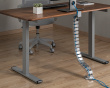 Flexible Desk Cable Management Spine - Silber Flexible Kabelführung
