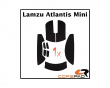 Soft Grips für Lamzu Atlantis Mini - Schwarz