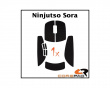 Soft Grips für Ninjutso Sora - Schwarz