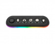 HUB DECK 5, RGB 5-Port USB Hub, 12V - Schwarz