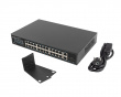 Netzwerkswitches 24-port, 1GB POE+/2X GB 2X SFP RACK 19” Gigabit Ethernet 250W
