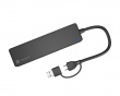 USB-C 3.0 Hub Mayfly Schwarz + USB-A Adapter