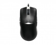 Feather Black & White Ultralight Gaming-Maus - Huano Blue