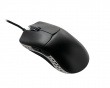 Feather Black & White Ultralight Gaming-Maus - Omron 60M Micro