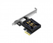 TX201 2.5 Gigabit PCIe Network Adapter, 2.5 Gbps - LAN-Adapter