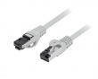 CAT 8.1 S/FTP LSZH - Netzwerkkabel - Grau - 0,25m