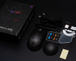 Shinryu Pro Wireless Gaming-Maus - Hotswappable Switch - Schwarz/Transparent