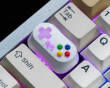 Gamepad Controller Capslock Aluminum Alloy Artisan Keycap - Weiß