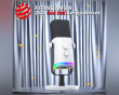 AMPLIGAME AM8 RGB USB/XLR Mikrofon - Dynamisches Mikrofon - Weiß