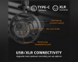 T688 Mikrofon Bundle - K688 USB/XLR Mikrofon - Dynamisches Mikrofon - Schwarz
