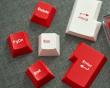 WS Basic Red Keycaps