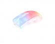 WM89 Kabellose Halbtransparente RGB Gaming Maus - Weiß