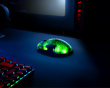 DM320 Kabellose Halbtransparente RGB Gaming Maus - Schwarz