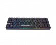 BLACKICE Base 65 Hotswap Gaming Tastatur - ISO Deutsch [White Flame]