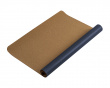 PVC Leder - 1200x600 Mauspad / Schreibunterlage - Blau