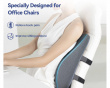 Ergonomische Rückenlehne für Bürostuhl und Gaming-Stuhl