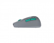 HSK Pro 4K Wireless Mouse - Fingertip Kabellose Gaming-Maus - Grau/Grün