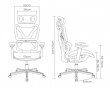 SpineX V2 Ergonomischer Bürostuhl - Schwarz