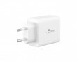 Wall Charger GaN, 65 W, 2x USB-C, 1x USB-A, 3-Port Charger - Ladegerät