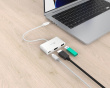 USB-C zu HDMI 4K und USB Typ-A mit 90 W Power Delivery - Weiß