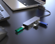 Laptopständer mit USB 4-Port Hub