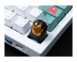 Kitty Paw Silicone Aluminum Alloy Artisan Keycap - Schwarz