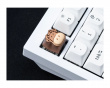Cute Cow Silicone Aluminum Alloy Artisan Keycap - Braun