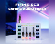 AMPLIGAME SC3 Gaming USB Mixer - Mischpult - Weiß