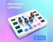 AMPLIGAME SC3 Gaming USB Mixer - Mischpult - Weiß