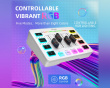 AMPLIGAME SC3 Gaming USB Mixer - Mischpult - Weiß