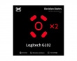 Obsidian Mouse Skates für Logitech G102/G Pro