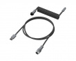 USB-C Coiled Cable - Grau