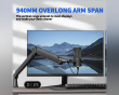 BM66 Boom Arm Stand - Schwarz Mikrofonarm