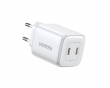 Nexode Mini 45W Dual USB-C PD Ladegerät - Weiß