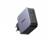 Nexode 140W USB-C PD GaN - 3-Port Ladegerät + USB-C Kabel 1.5m - Schwarz