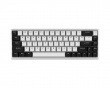 Polar 65 - Magnetisch Gaming Tastatur - Silver Panda [Hall Effect]