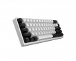 Polar 65 - Magnetisch Gaming Tastatur - Silver Panda [Hall Effect]