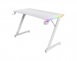 GXT 709W Luminus RGB Gaming Schreibtisch - White