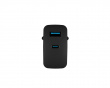 Ribera GaN USB-Ladegerät USB-A & USB-C - 65W - Schwarz