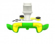 ESL Pro Mobiler Gaming-Controller - Weiß/Grün (Android)