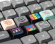 Zinc Alloy Low Profile LSA Artisan Keycap - Tangram