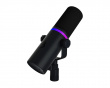 USB-C RGB Dynamisches Podcast-Mikrofon - Schwarz