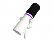 USB-C RGB Dynamisches Podcast-Mikrofon - Weiß