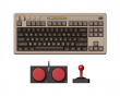 Retro Mechanical Keyboard - Kabellose Tastatur ANSI - C64 Edition