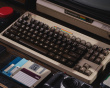 Retro Mechanical Keyboard - Kabellose Tastatur ANSI - C64 Edition
