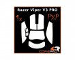 PXP Grips für Razer Viper V3 Pro - Weiß