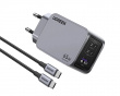 Nexode Pro 65W 3-Ports GaN Ladegerät mit 100W USB-C Kabel