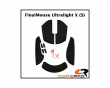 Soft Grips für FinalMouse Ultralight X Small - Rot