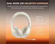 X3 Bluetooth ANC Kopfhörer Over-Ear - Weiß
